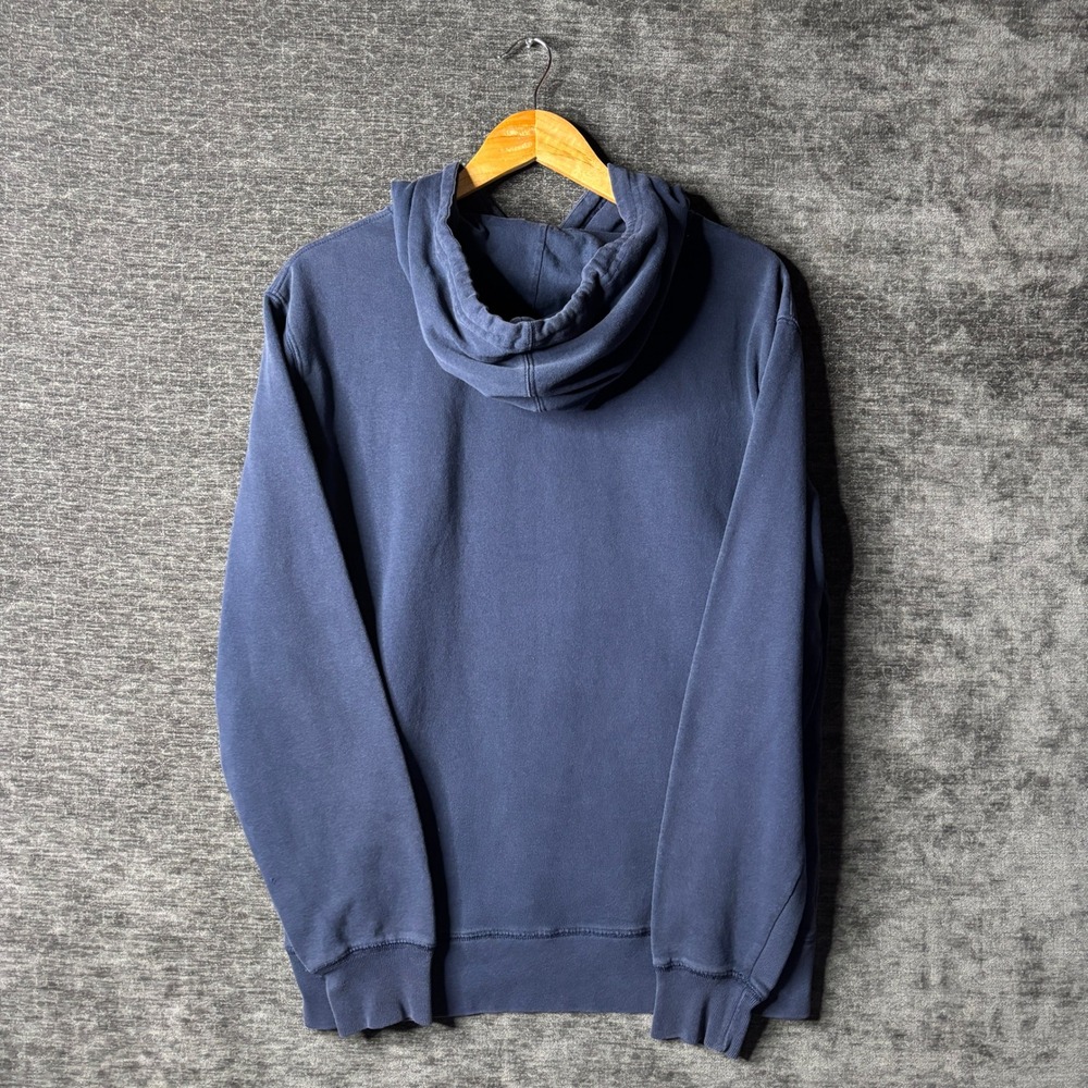 Vintage Y2K Aeropostale Athletics Navy Blue Hoodie Sweatshirt S Skater Grunge - Picture 3 of 8
